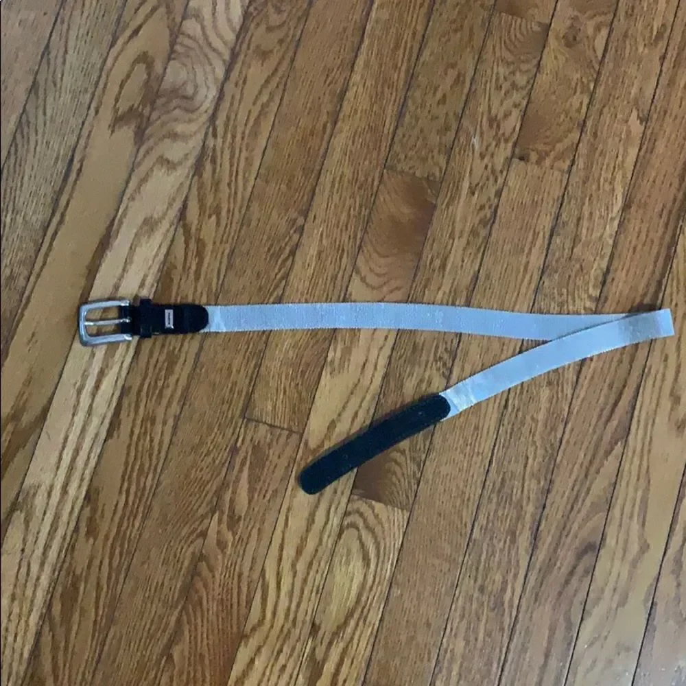 Guess silver mesh belt